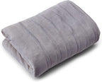 | Wi-Fi Collection | Heated Electric Smart Blanket, Alexa-Enabled, Ultra Plush, Twin, Gray