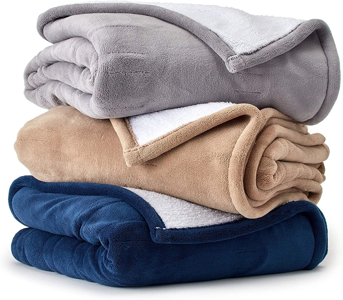 | Wi-Fi Collection | Heated Electric Smart Blanket, Alexa-Enabled, Ultra Plush, Twin, Gray