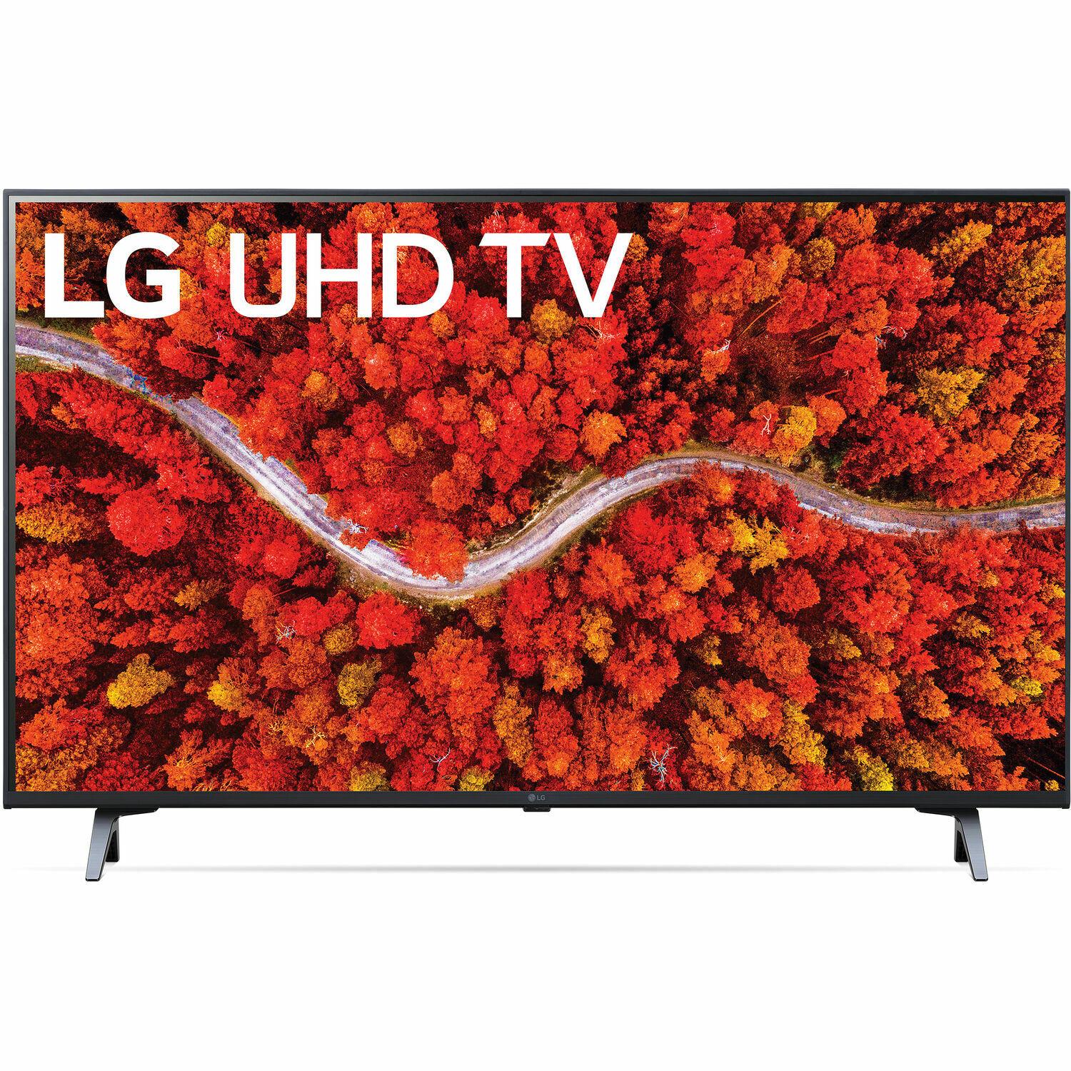 lg up8000 50" hdr 4k ultra hd smart led tv - 2021 model