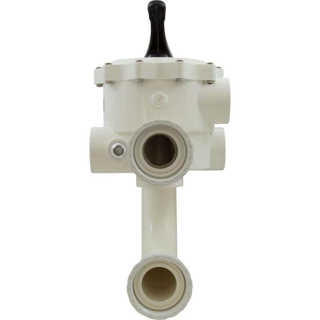 PRAHER Multiport Valve, Praher SM2-SR3U, 2", w/StaRite Plumbing, Wht