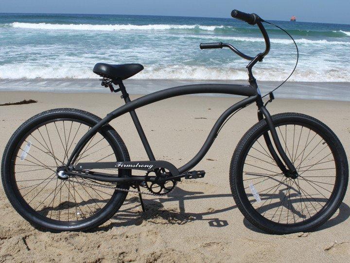 Bruiser , 26", Men's, Three Speed, Matte Black