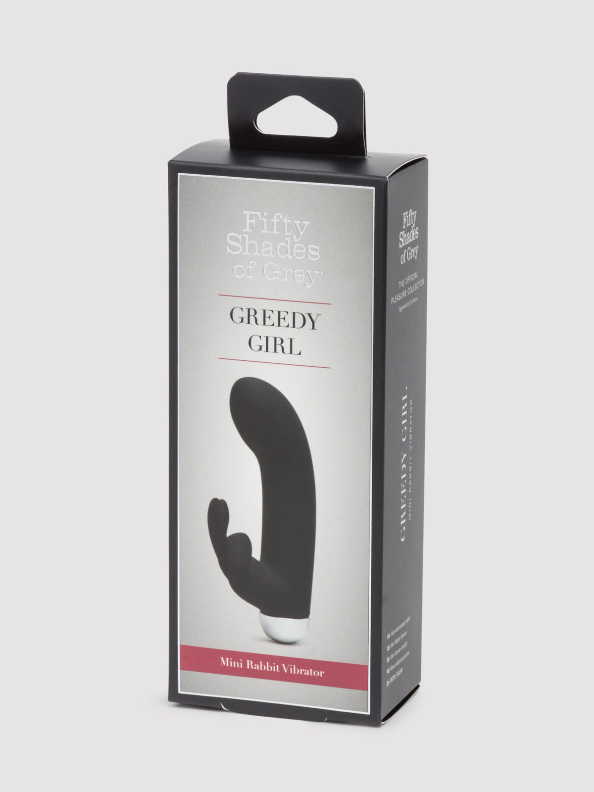 Fifty Shades of Grey Greedy Girl Mini Rabbit Vibrator, Black