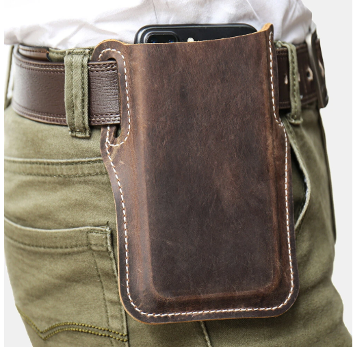 Men's Running Bag Skin Cell Phone Pocket