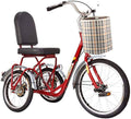 HKPLDE Adult Tricycle,Elderly Power Tricycles, Elderly Leisure Mobility Bicycles, Adult Pedal Outer Eight-Shaped Small Fitness Bicycles