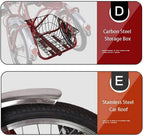 HKPLDE Adult Tricycle,Elderly Power Tricycles, Elderly Leisure Mobility Bicycles, Adult Pedal Outer Eight-Shaped Small Fitness Bicycles