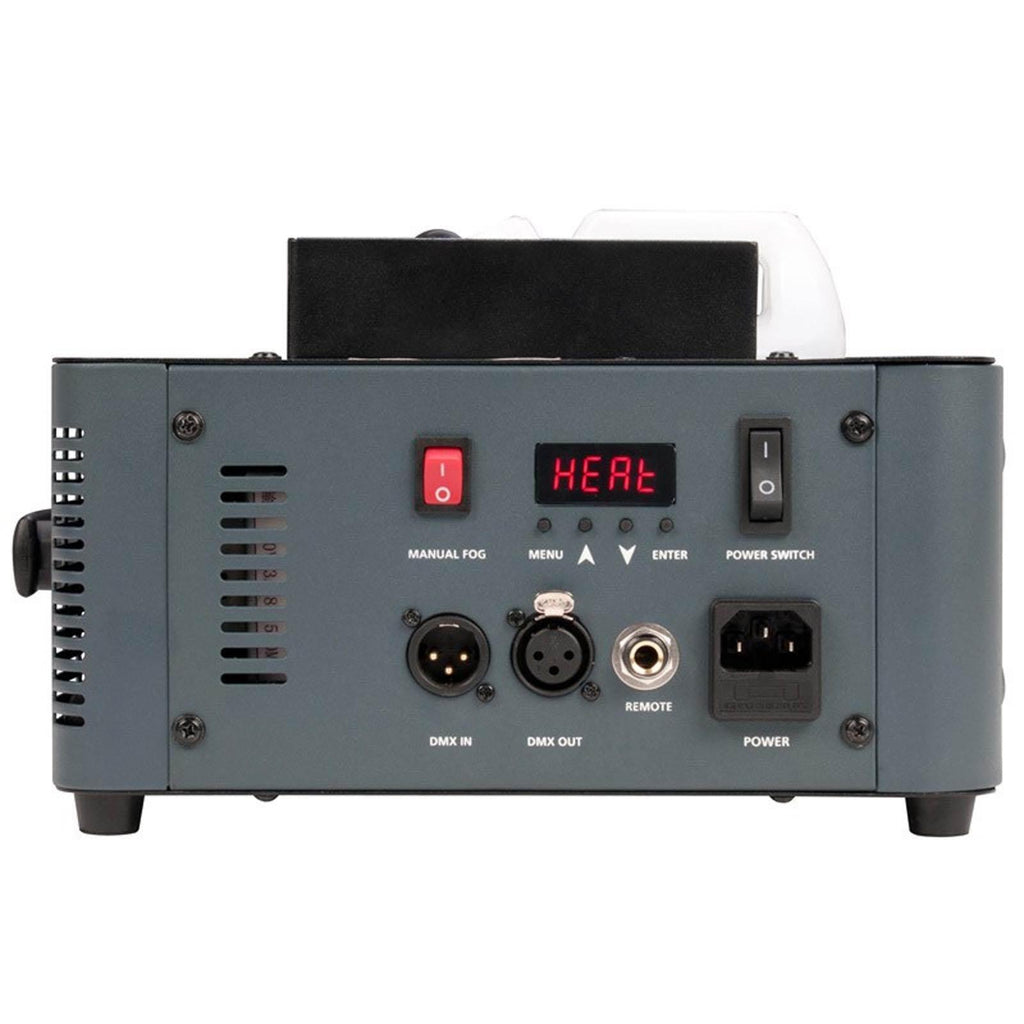 AMERICAN DJ Fog Fury Jett Fog Machine &amp; LED Light Effect w/ Remote + HDF Fluid