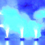 AMERICAN DJ Fog Fury Jett Fog Machine &amp; LED Light Effect w/ Remote + HDF Fluid