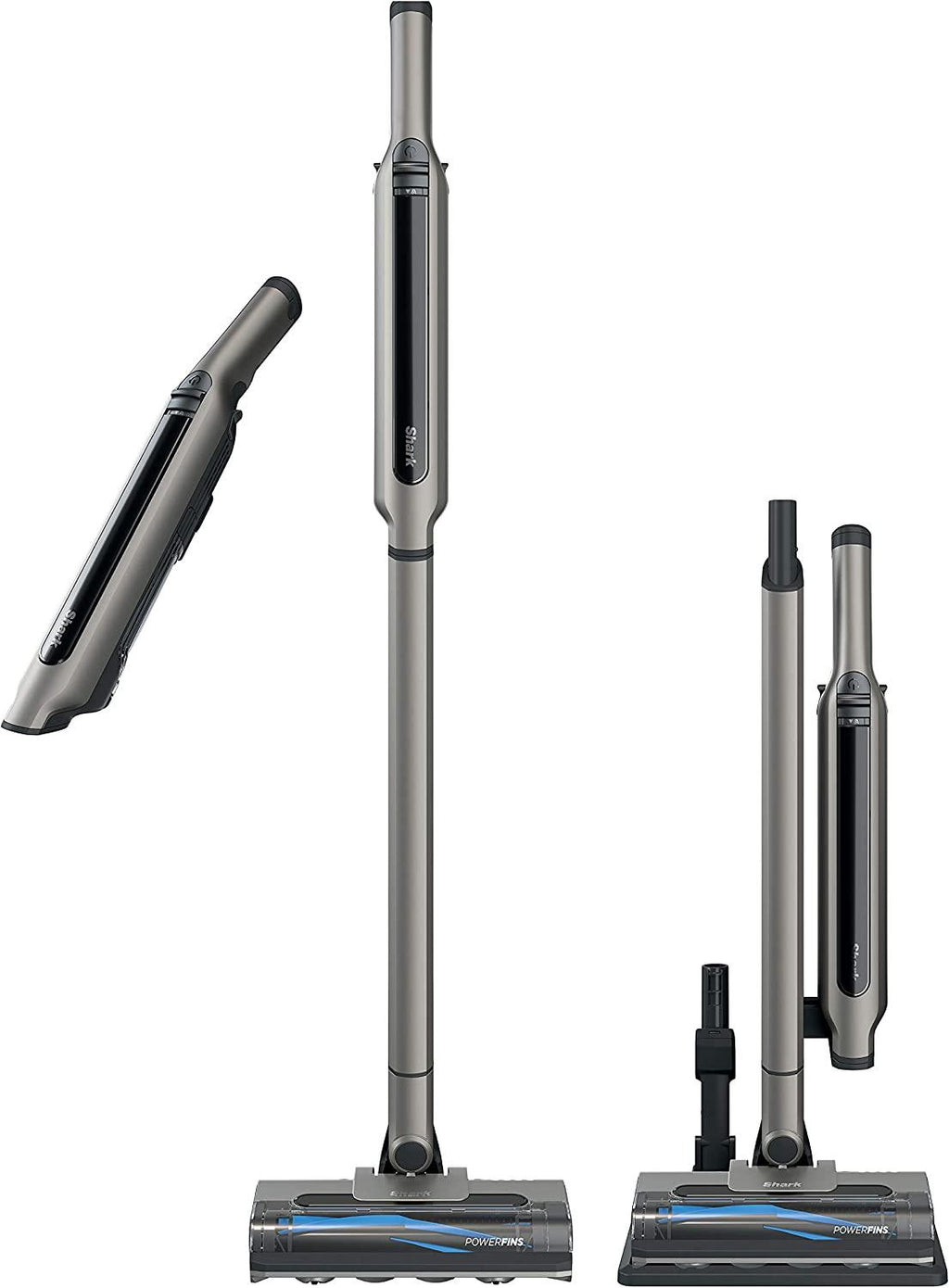 Shark WS620 Wandvac System Ultra-Lightweight Powerful Cordless Stick Vacuum with Boost Mode, Charging Dock, Graphite