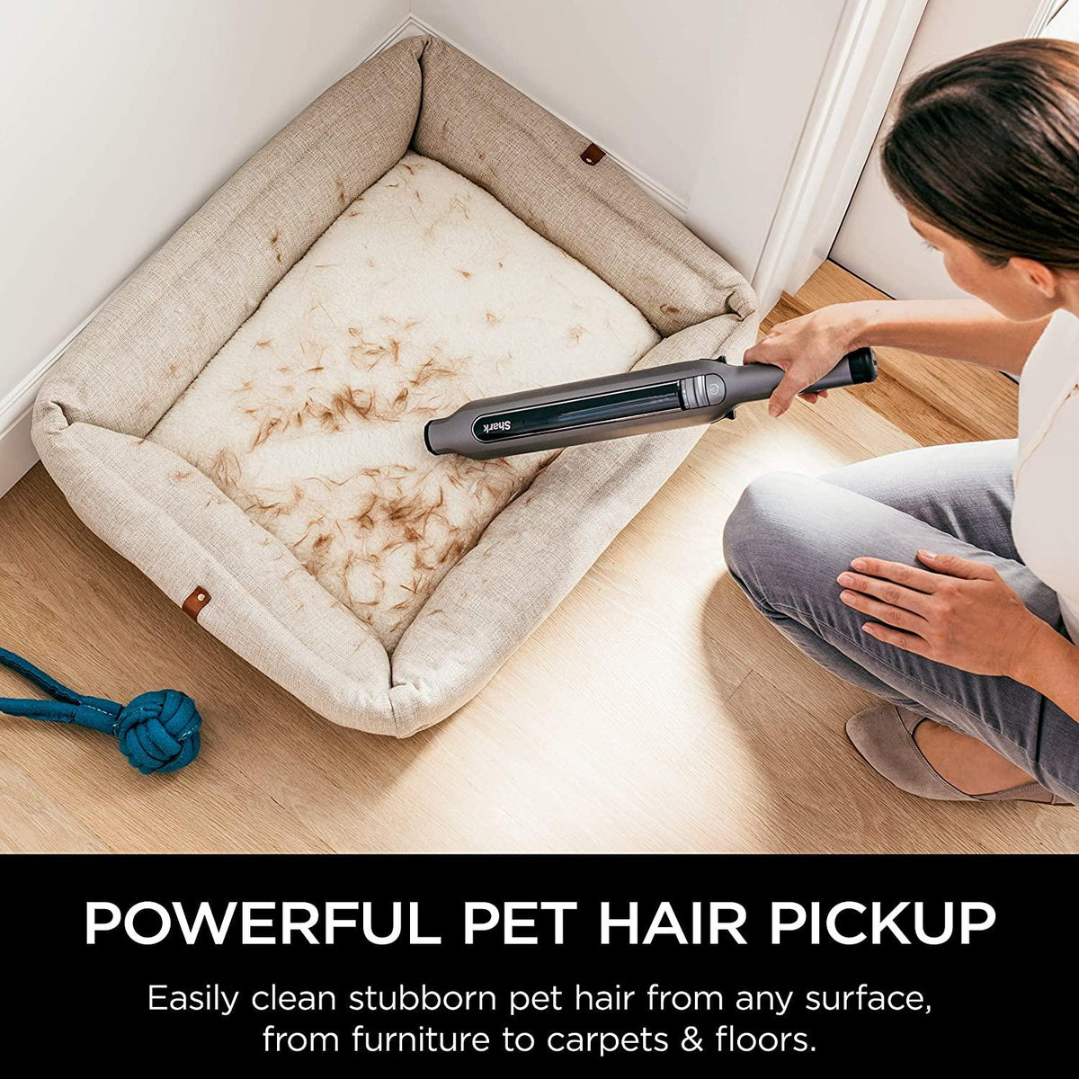 Shark WS620 Wandvac System Ultra-Lightweight Powerful Cordless Stick Vacuum with Boost Mode, Charging Dock, Graphite