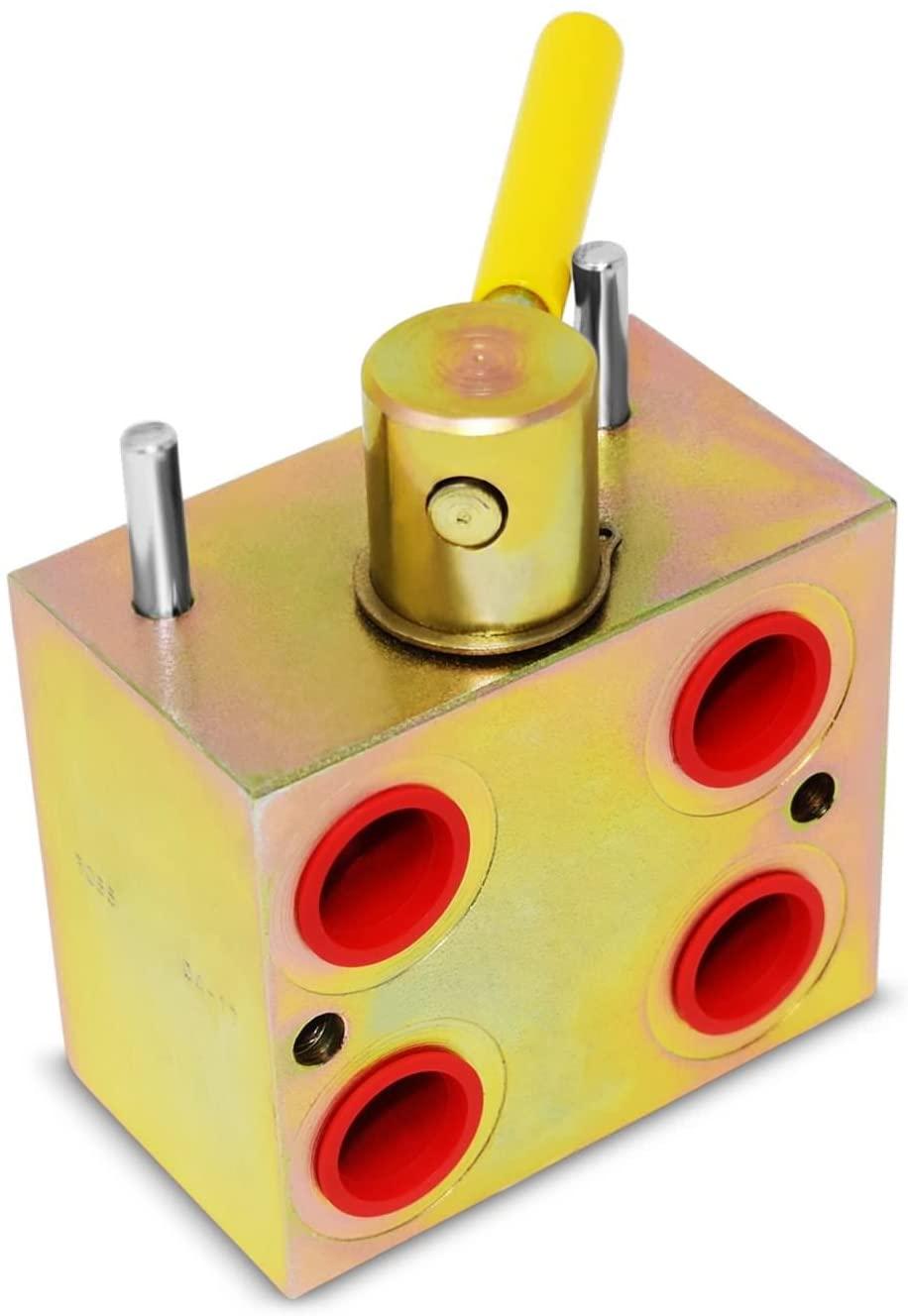 manual hydraulic multiplier, scv splitter/diverter valve with couplers and ag fittings