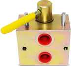 manual hydraulic multiplier, scv splitter/diverter valve with couplers and ag fittings