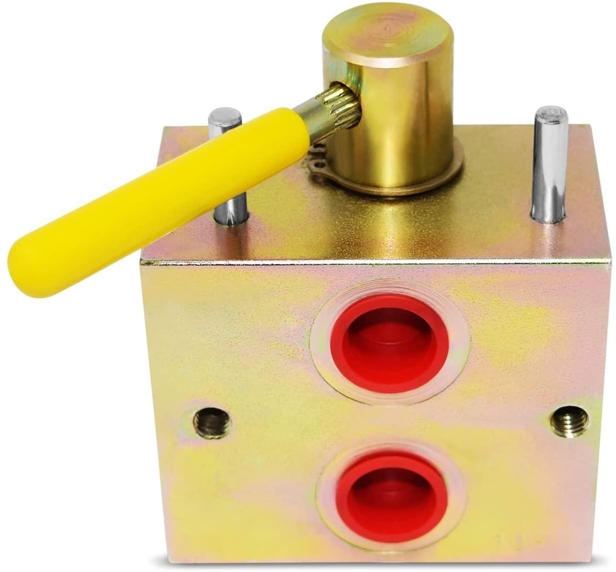 manual hydraulic multiplier, scv splitter/diverter valve with couplers and ag fittings