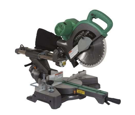 hitachi c10fshqsm 10" dual slide miter