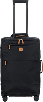 X-Bag Large Spinner with Frame - 25 Inch - Suitcases with Wheels - Checked Luggage - Black