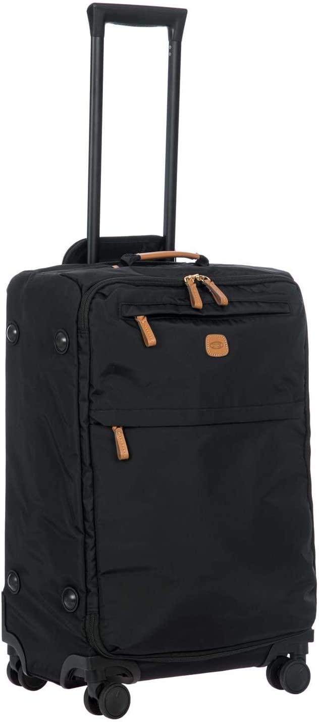 X-Bag Large Spinner with Frame - 25 Inch - Suitcases with Wheels - Checked Luggage - Black
