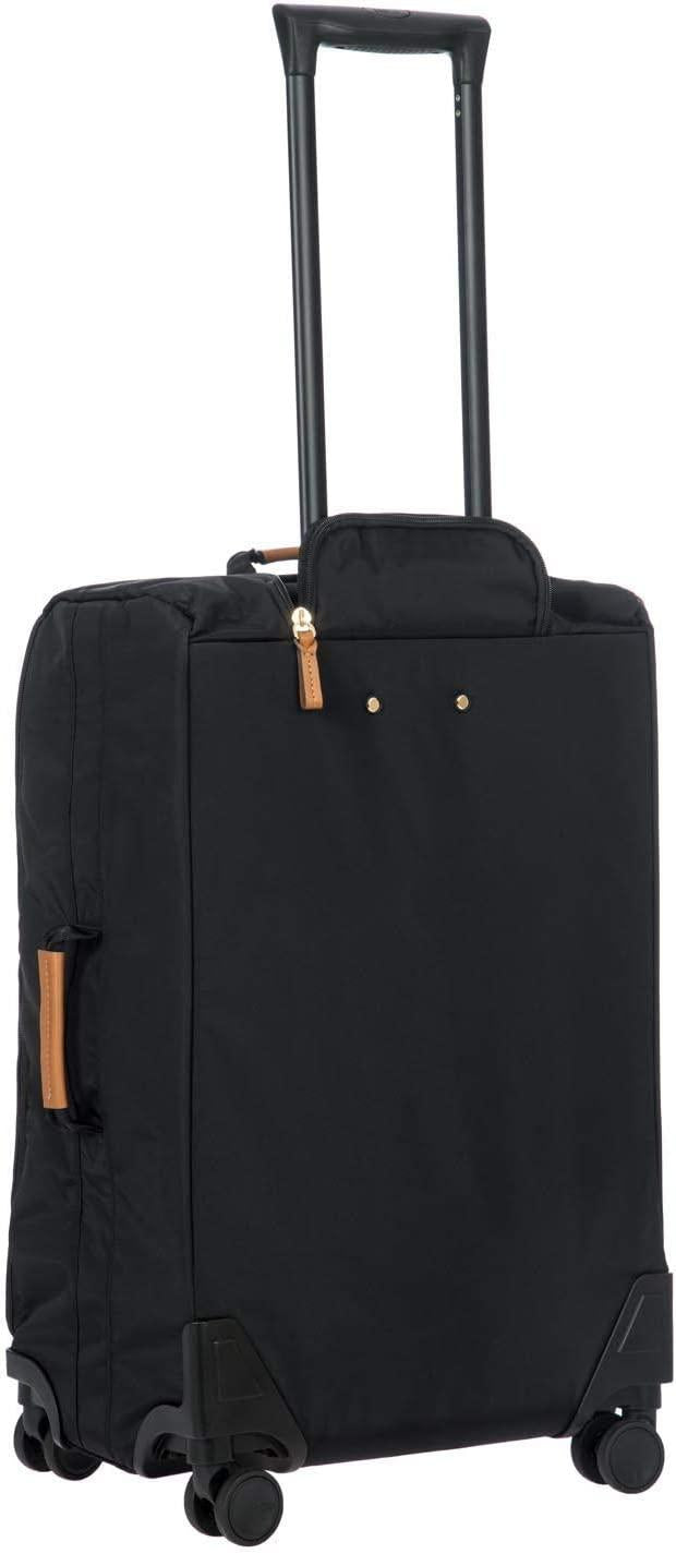 X-Bag Large Spinner with Frame - 25 Inch - Suitcases with Wheels - Checked Luggage - Black