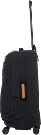 X-Bag Large Spinner with Frame - 25 Inch - Suitcases with Wheels - Checked Luggage - Black