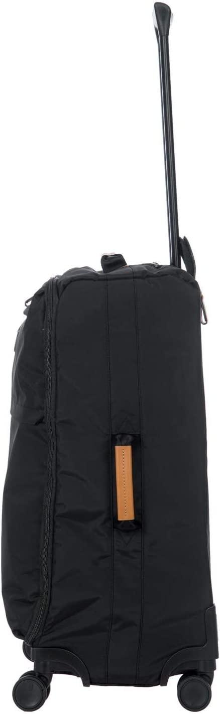 X-Bag Large Spinner with Frame - 25 Inch - Suitcases with Wheels - Checked Luggage - Black