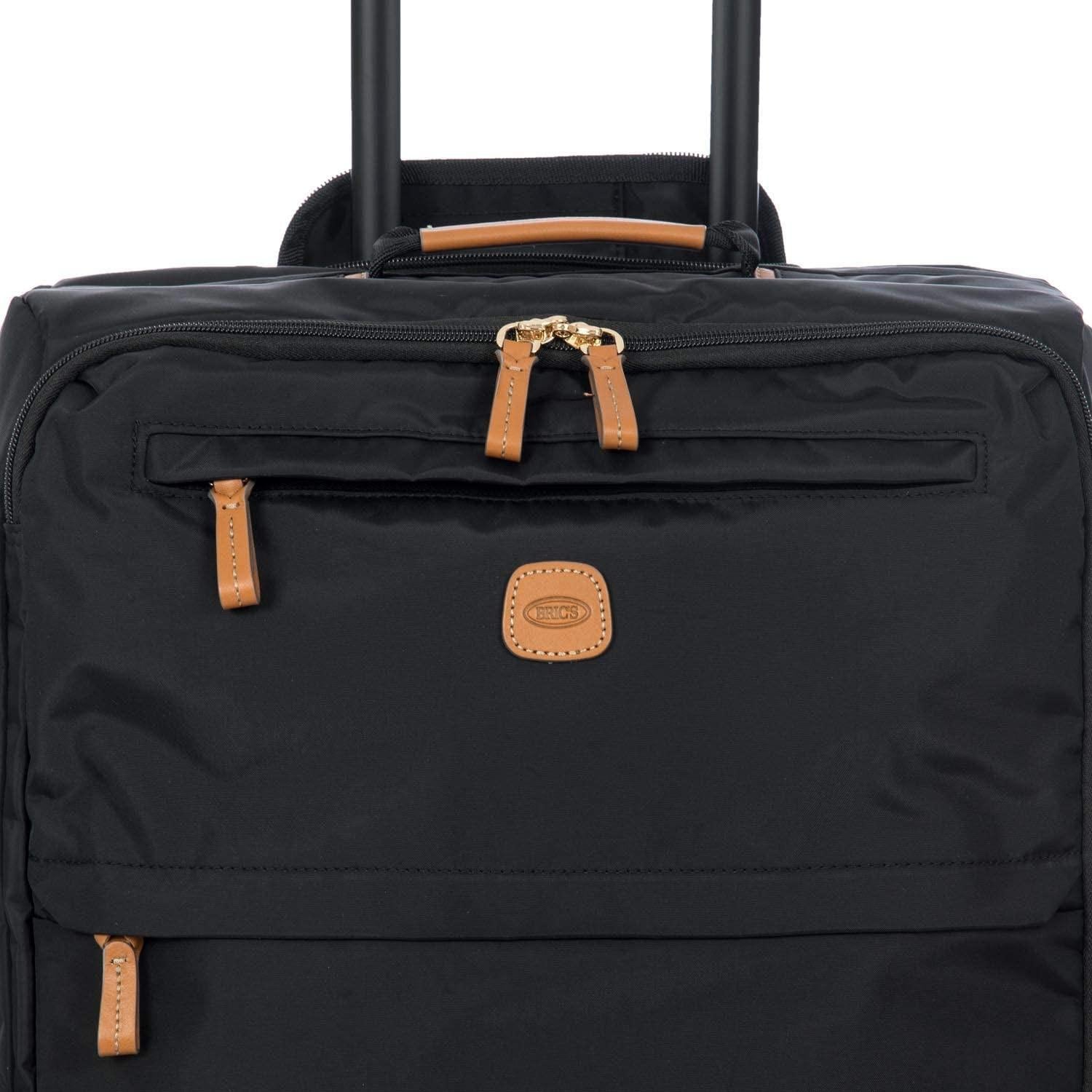 X-Bag Large Spinner with Frame - 25 Inch - Suitcases with Wheels - Checked Luggage - Black