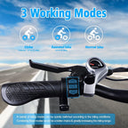 Electric Bike for Adults,Googo 26" Electric Mountain Bike with 350W Motor,Removable 36V Battery,Professional 21 Speed Gears,Middle 5 Speed LCD Display with USB,3 WorModes,20MPH Electric Bicycle