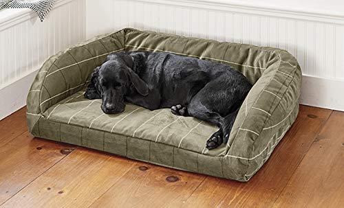 Orvis Toughchew Memory Foam Bolster Dog Bed/Small Dogs Up to 40 Lbs.