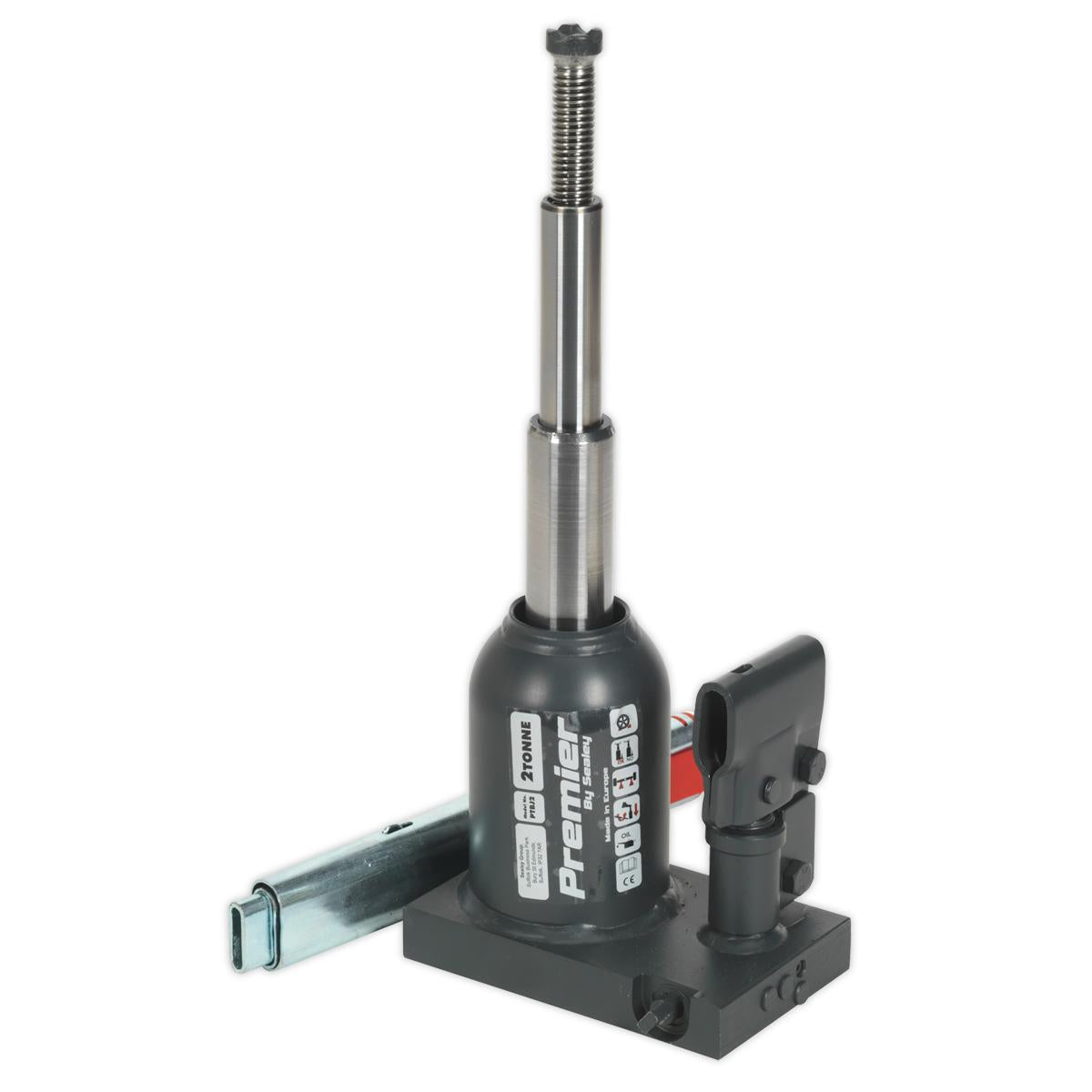 PTBJ2 Sealey Premier Telescopic Bottle Jack 2tonne [Bottle Jacks]
