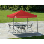 ST80 Shade Tech 10 ft. x 8 ft. Red Straight Leg Pop-Up Canopy