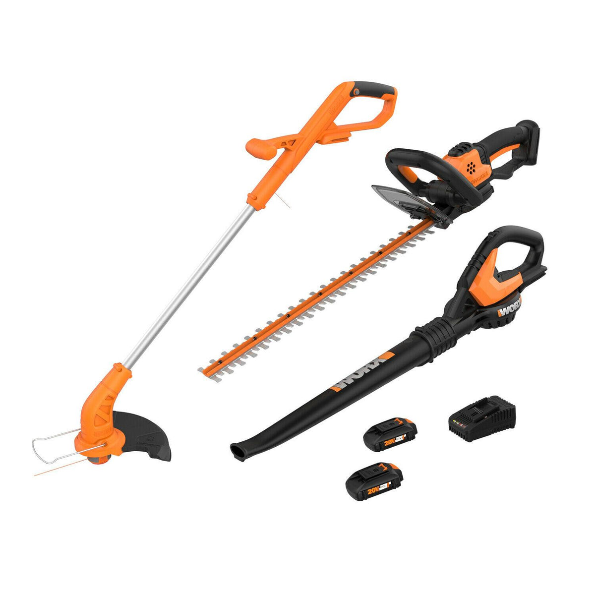 2-in-1 Trimmer & Edger Lawn Combo and 40 Volt Electric Lawn Mower