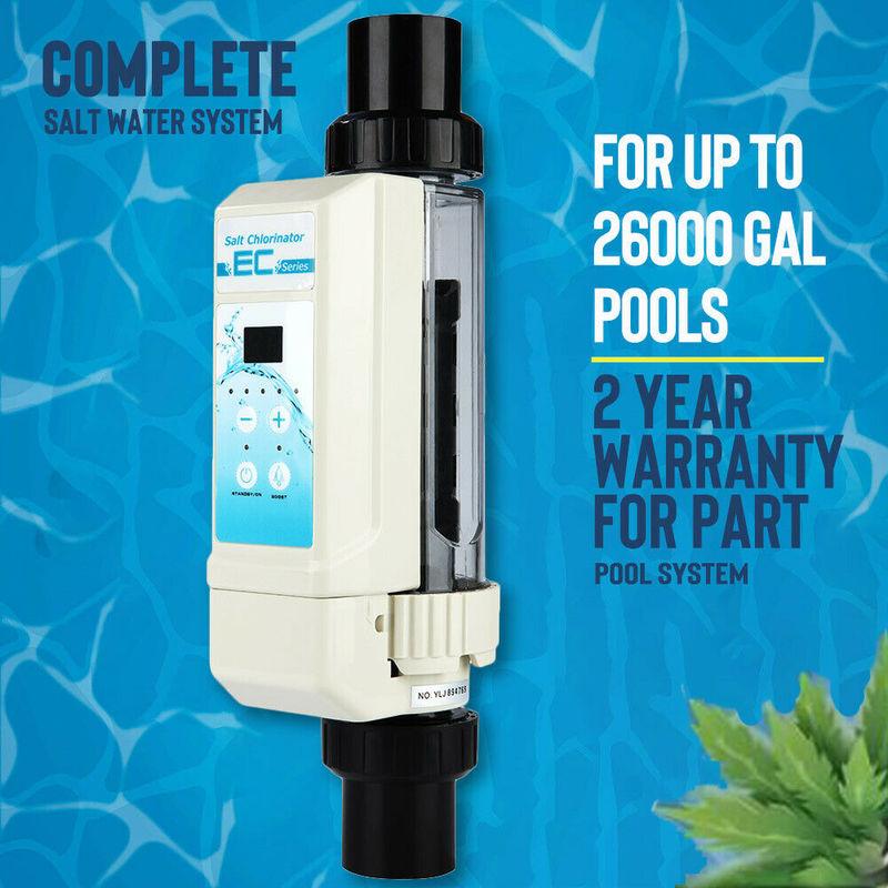 40m³ pool salt chlorine generator pool water complete salt chlorinator system