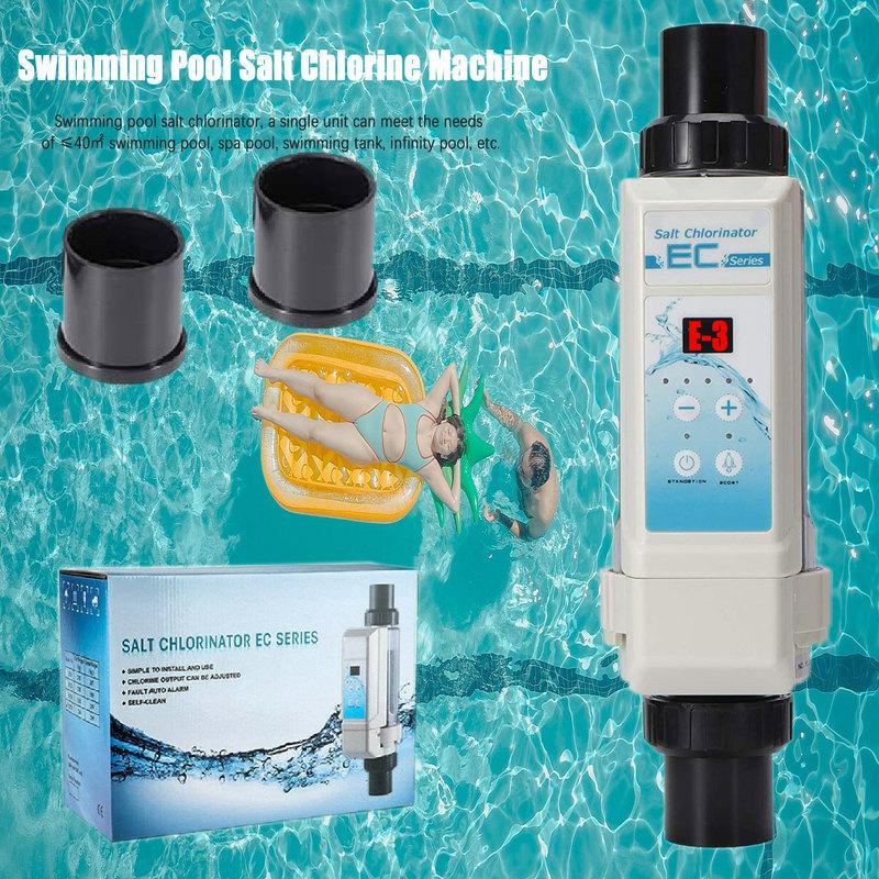 40m³ pool salt chlorine generator pool water complete salt chlorinator system