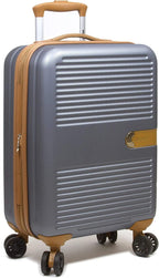 Garland Hardside 3-Piece Spinner Luggage Set with USB Port, Grey