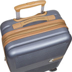 Garland Hardside 3-Piece Spinner Luggage Set with USB Port, Grey