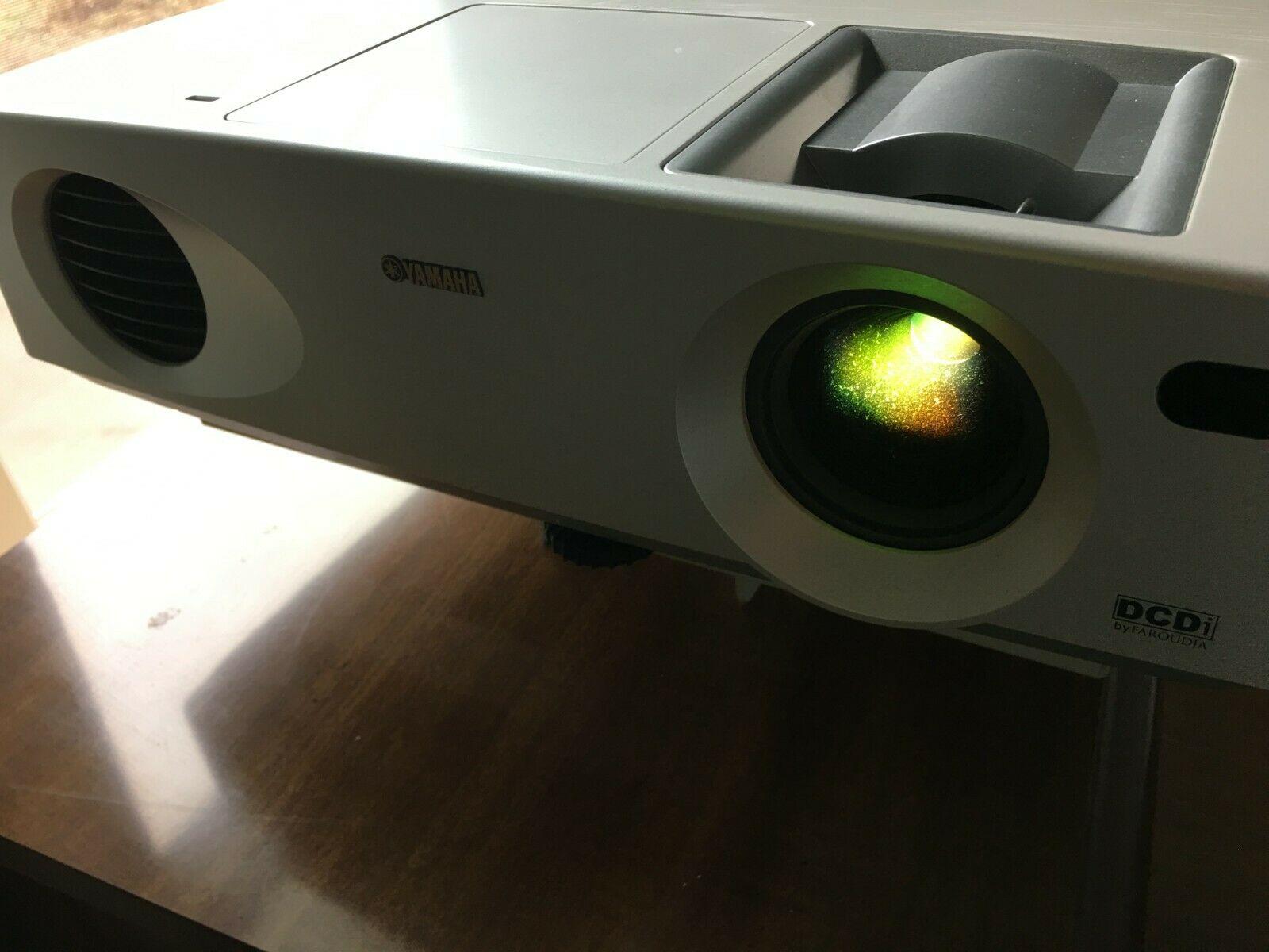 tv movie projector yamaha lpx-500 lcd home cinema msrp $5,500?