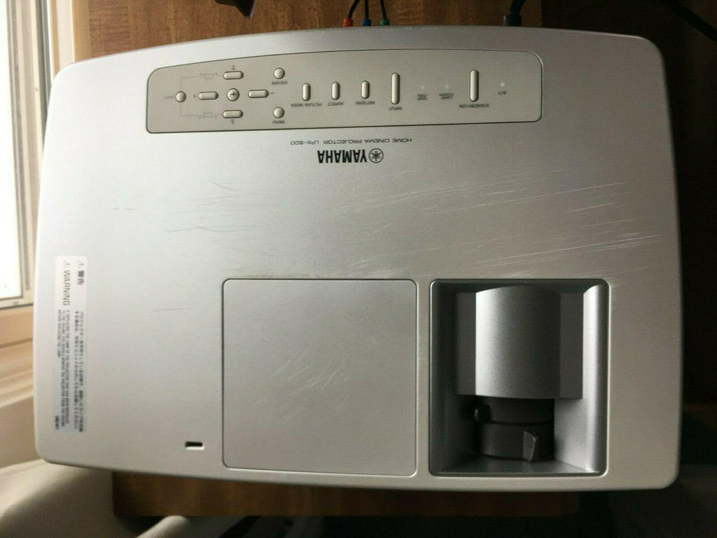 tv movie projector yamaha lpx-500 lcd home cinema msrp $5,500?