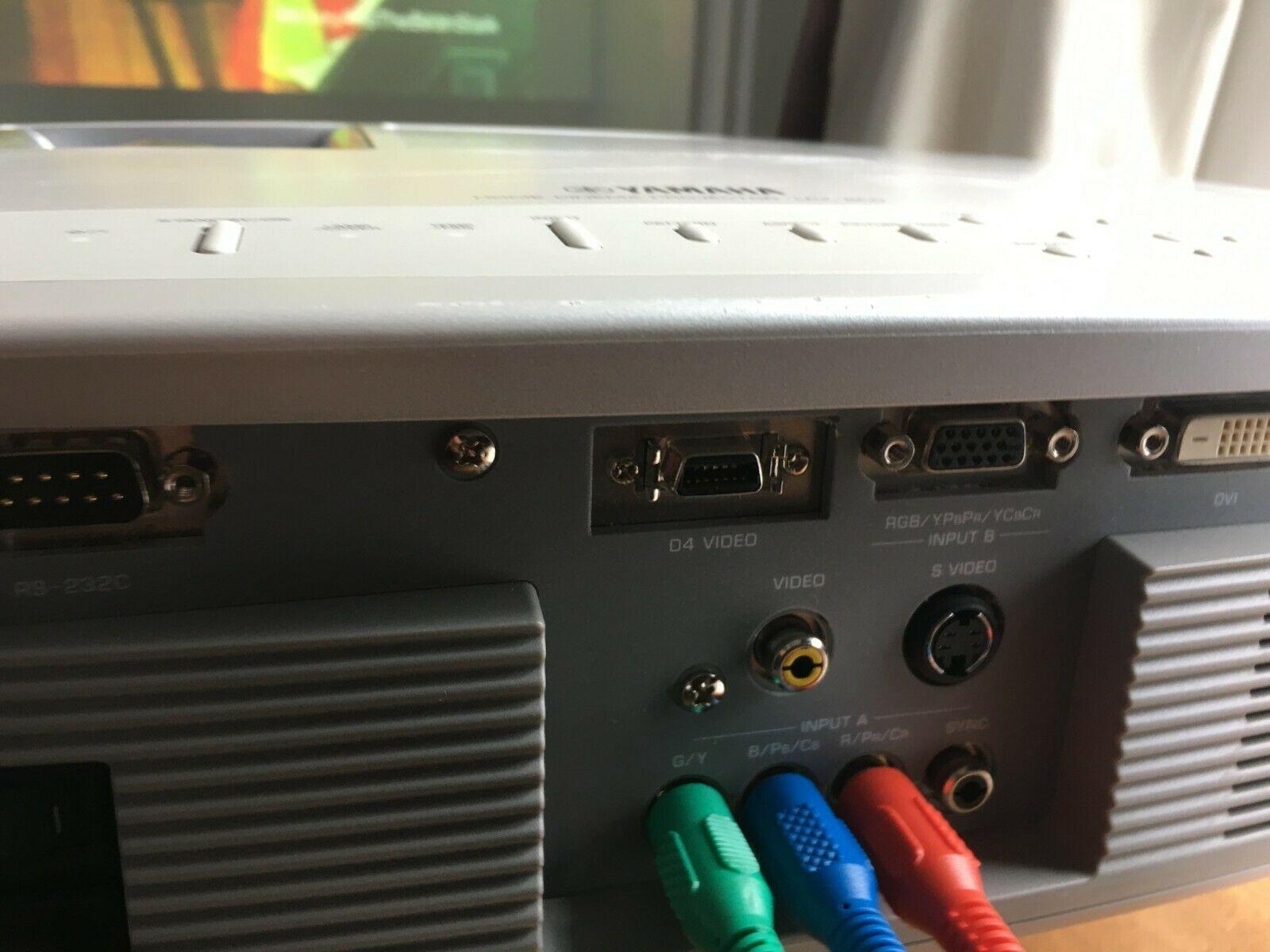 tv movie projector yamaha lpx-500 lcd home cinema msrp $5,500?