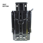 e-w222bl wrap around black universal tractor seat for john deere, ford, massey ferguson