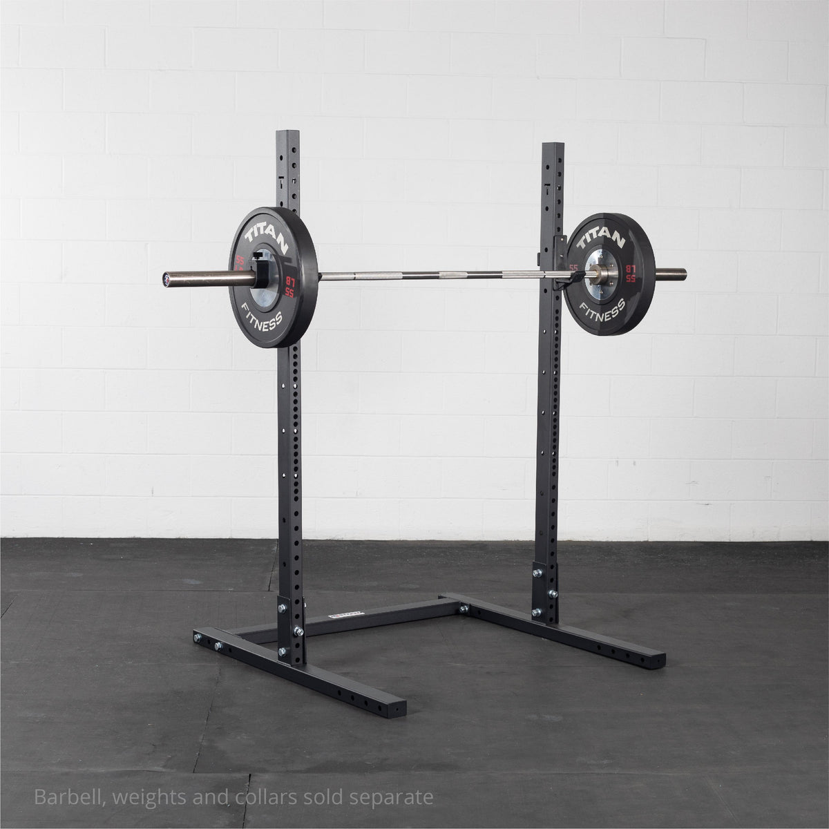 Fitness T-3 Series Short Squat Stand 72" Reinforced J-Hooks