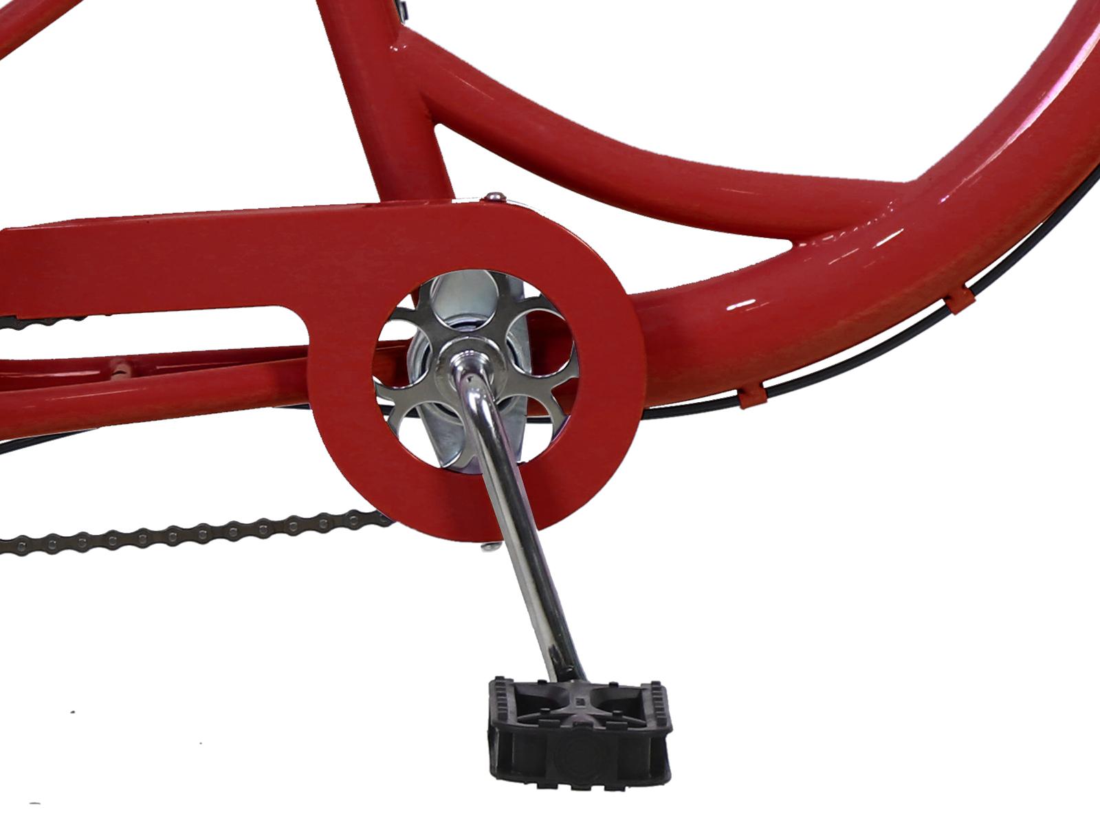 16" Kids Tricycle Single Speed Cruiser 3 Wheels Bikes, Outdoor Children's Tricycle for 6-11 Years Old Boys/Girls