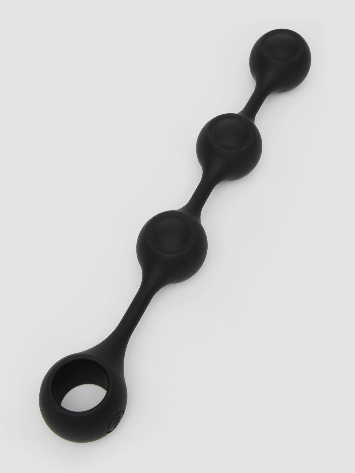 Doc Johnson Oversized Weighted Silicone Anal Beads, Black