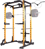 Kerrogee Olympic Power CaDip Stands, Squat Rack Frame Multi-functional Comprehensive Training Equipment Total Body Workout Training System
