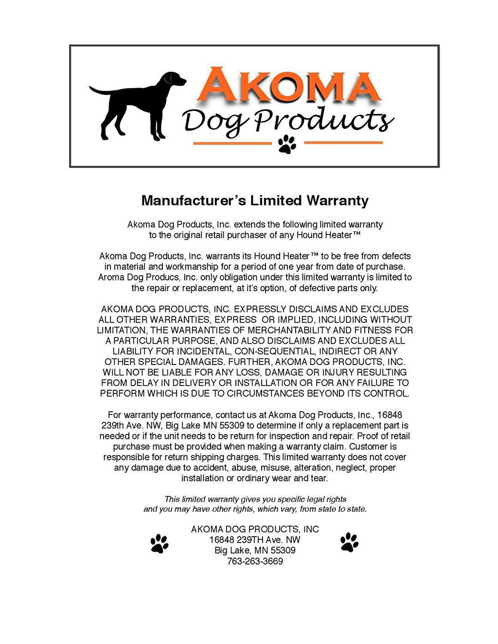 Hound Heater Dog House Furnace Deluxe with Cord Protector and Igloo Bracket Kit
