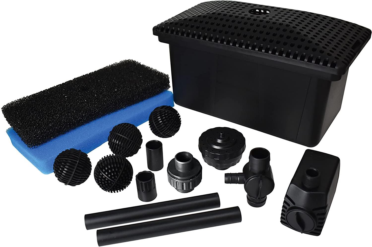 pond boss filter kit with pump