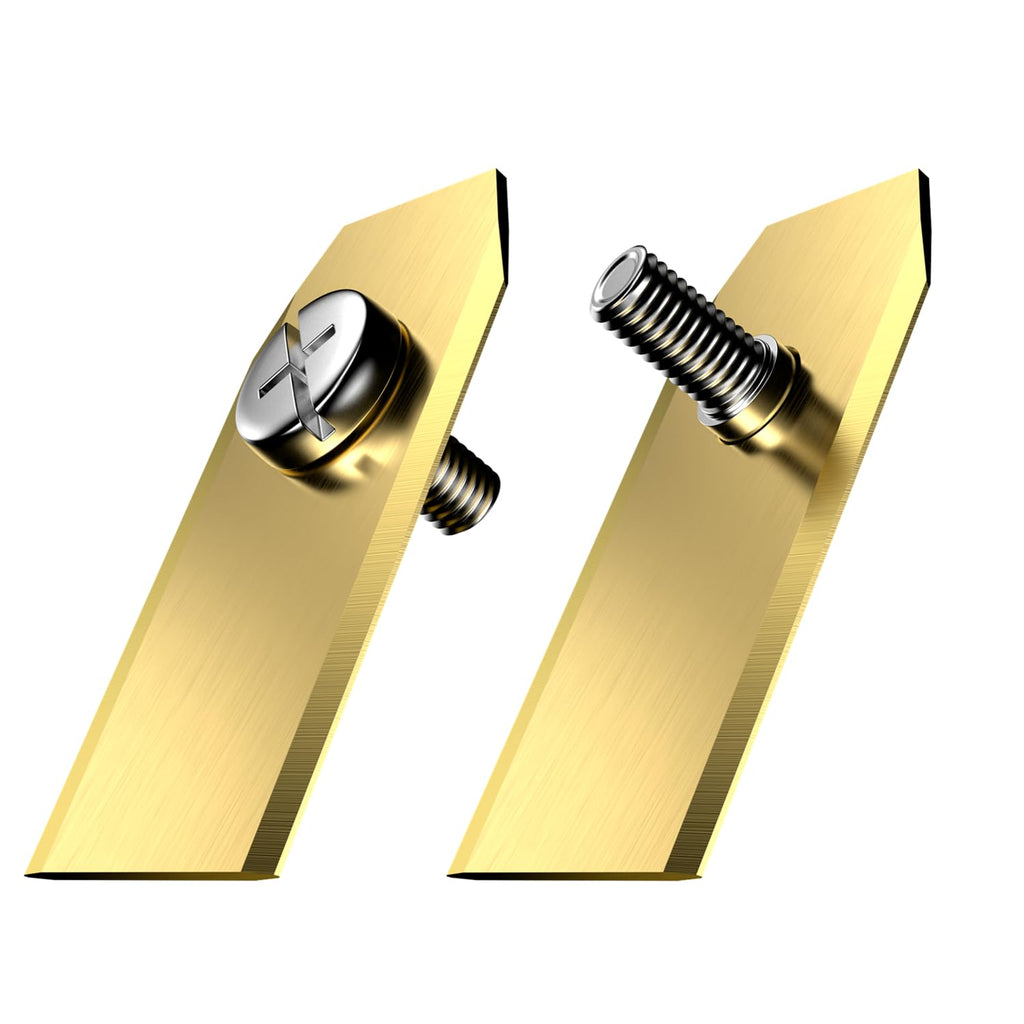 Replacement Robotic Mower Blades (ium Coating) for  Automower, Robot Mower, Compatible with Segway  Robotic Mower, Pack of 30