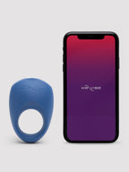 We-Vibe Pivot App Controlled Rechargeable Vibrating Cock Ring, Blue