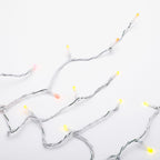 Home Heritage Luminations Christmas Holiday Party Lights, Twinkly App Control, 7' String of Icicle Style, 50 RGB LEDs (2 Pack)