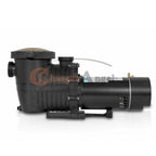 dual speed 2hp high-flo inground swimming pool pump  strainer energy saving