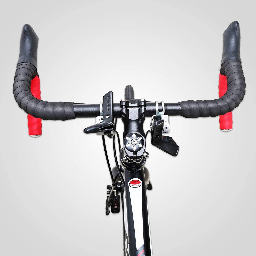 YH-XC550 Road Bike for Men 54cm Frame Bicycle 700C Wheels 21 Speed Dual Disc Brake Urban Commuter Bikes