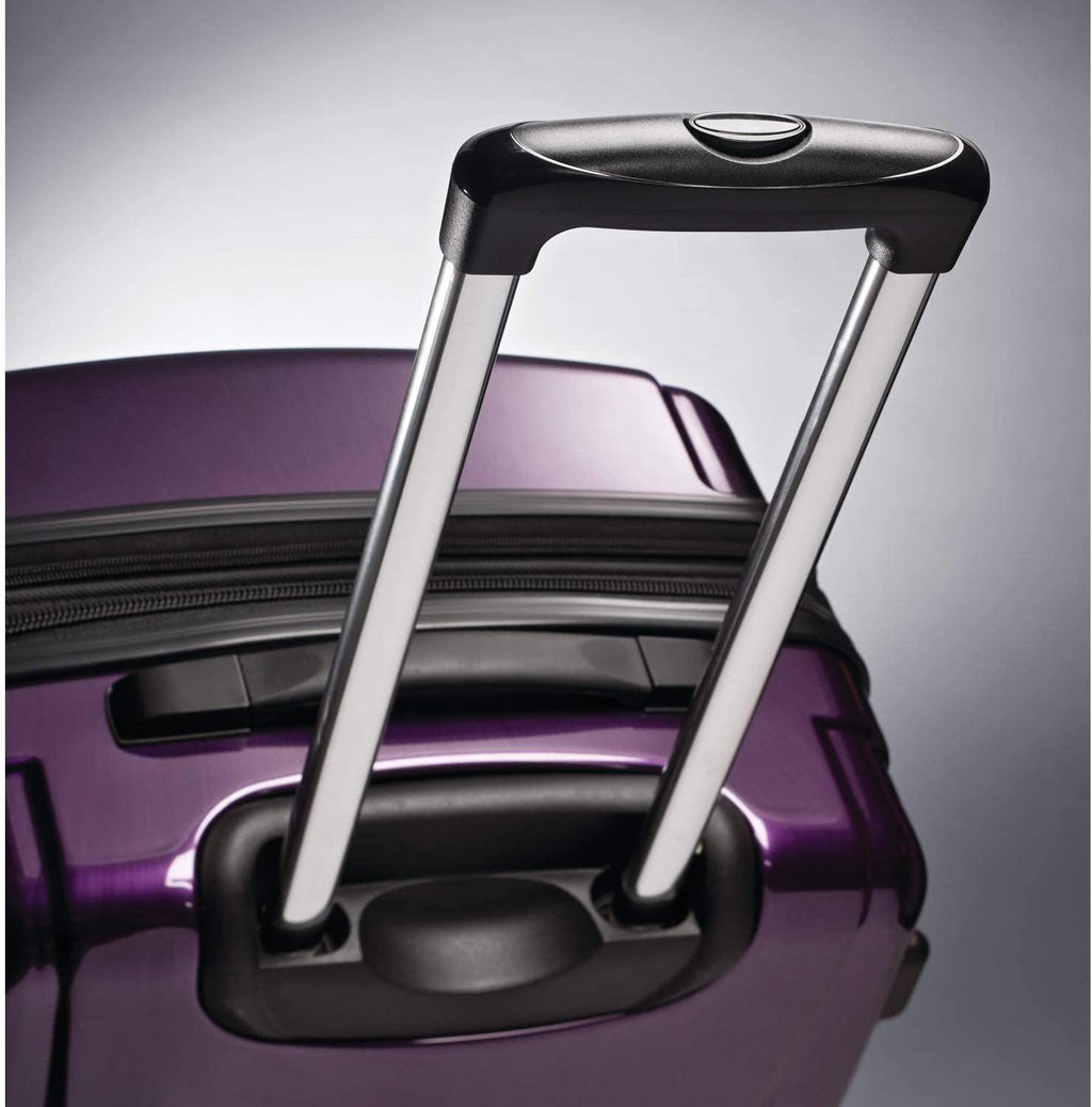 Winfield 2 Hardside Luggage with Spinner Wheels, Purple, Carry-On 20-Inch