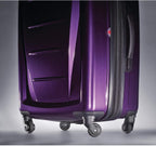 Winfield 2 Hardside Luggage with Spinner Wheels, Purple, Carry-On 20-Inch