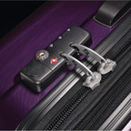 Winfield 2 Hardside Luggage with Spinner Wheels, Purple, Carry-On 20-Inch